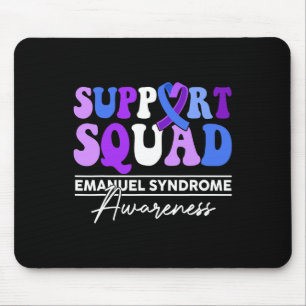 Squad Sunflower Hair Emanuel Syndrome Gifts Mouse Pad