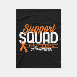 Squad Support I Reflex Dystrophy Pain Syndrome Rsd Fleece Blanket