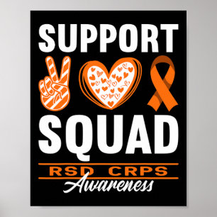 Squad Support I Reflex Dystrophy Pain Syndrome Rsd Poster