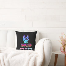 Squad Typography Art Design