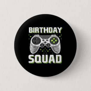 Squad Video Game Controller For Gamer Boys Girls 1 6 Cm Round Badge