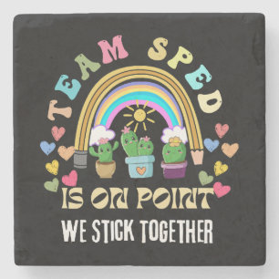 Squad we Forever Sticky for teacher Stone Coaster