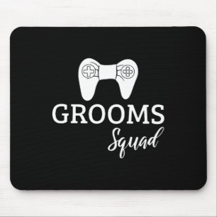 Squad Wedding Bachelor Party Wedding Party Fun  Mouse Pad