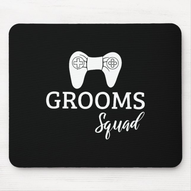 Squad Wedding Bachelor Party Wedding Party Fun  Mouse Pad (Front)
