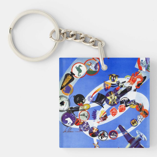 Squadron Insignia Key Ring (Front)