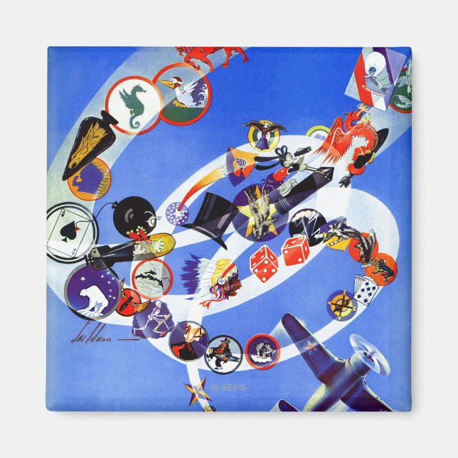 Squadron Insignia Magnet (Front)