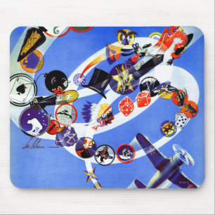 Squadron Insignia Mouse Pad