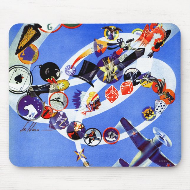 Squadron Insignia Mouse Pad (Front)