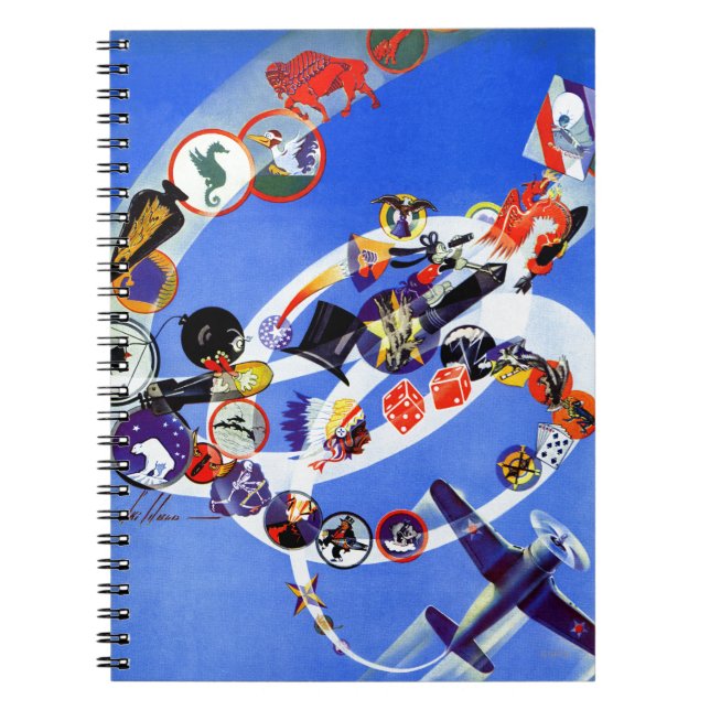 Squadron Insignia Notebook (Front)