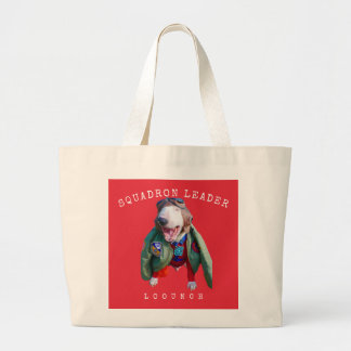 SQUADRON LEADER - Large Tote Bag