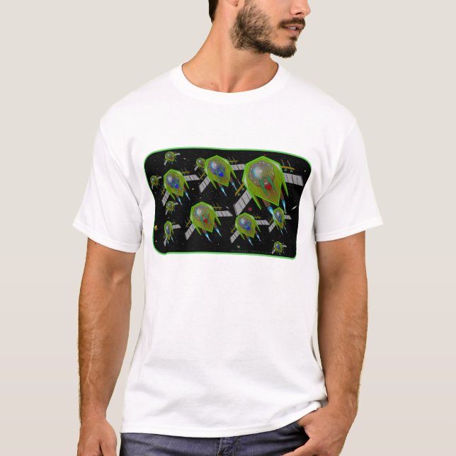 Squadron Z — Vector Command Series, Vol. 1 T-Shirt (Front)