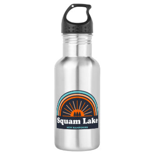 Squam Lake New Hampshire Rainbow 532 Ml Water Bottle