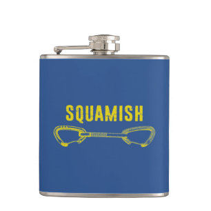 Squamish Climbing Quickdraw Hip Flask