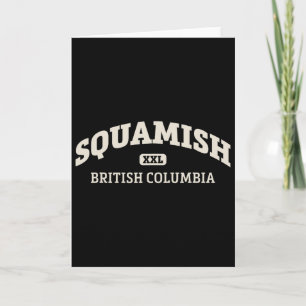 Squamish College Style Rock Climbing Area Design _ Card