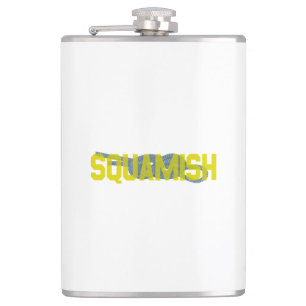 Squamish Figure 8 Climbing Hip Flask