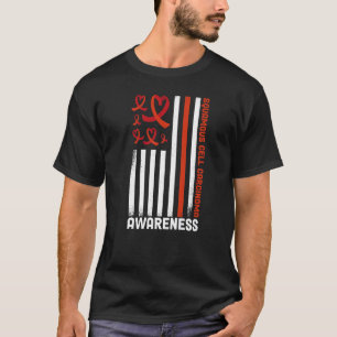 Squamous Cell Carcinoma Awareness Ribbon T-Shirt