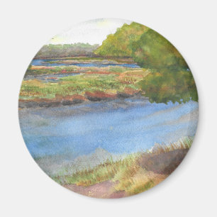 squamscott river at newfields july 31 2015 magnet