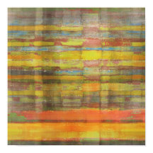 Square Abstract Art Poster Print