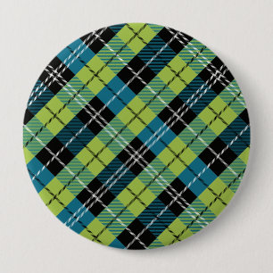 Square and colour 2 10 cm round badge