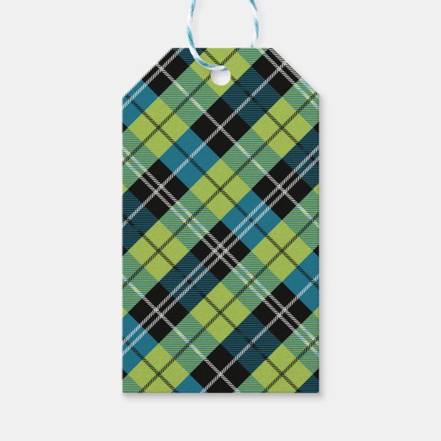 Square and colour 2 gift tags (Front)