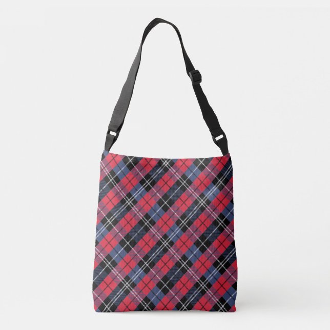 Square and colour crossbody bag (Back)