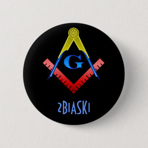 Square and Compass Button
