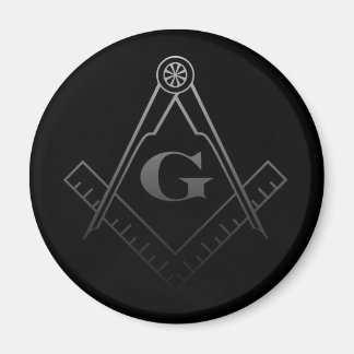 Square and Compass Magnet