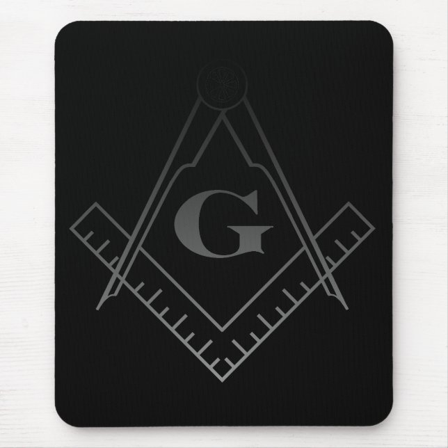 Square and Compass Mousepad (Front)