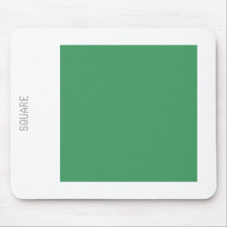 Square - Army Green and White Mouse Pad