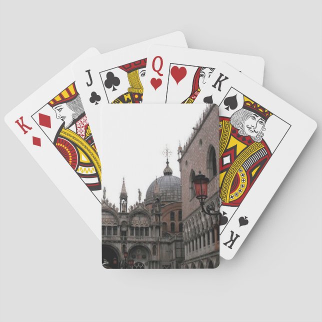 Square & Basilica of St Mark Playing Cards (Back)