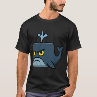 Square Blue Whale T-Shirt