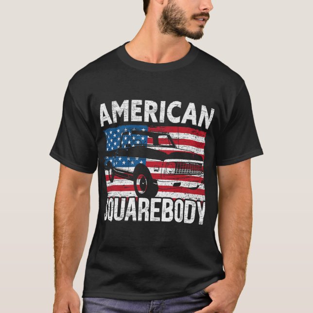 Square Body for a Old Chevy Pickup Truck Lovers T- T-Shirt (Front)