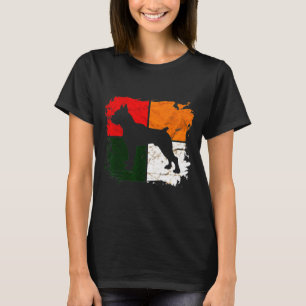 Square Boxer Owner Dog Boxer Dad Mum T-Shirt