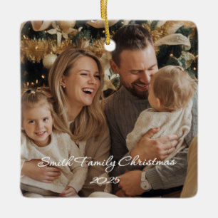 Square Ceramic Ornament