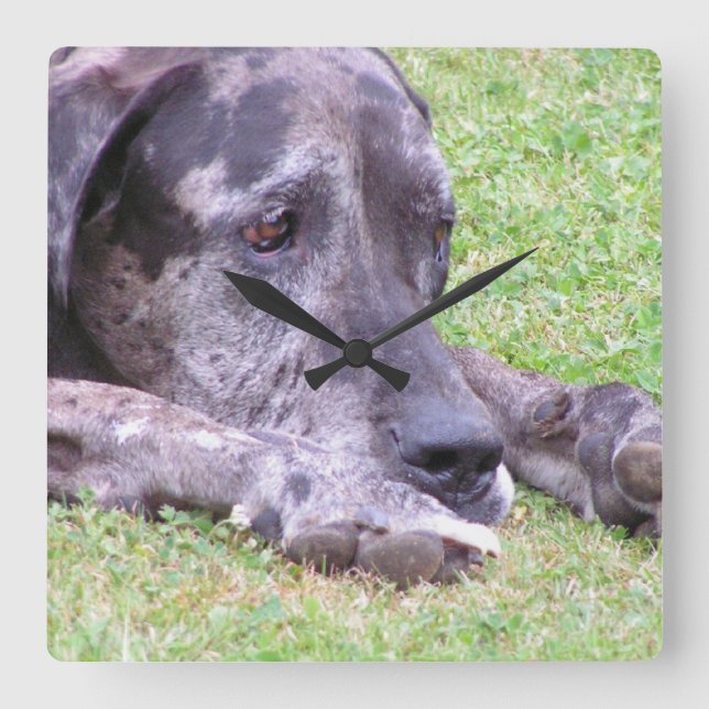 Square Clock - Customised (Front)
