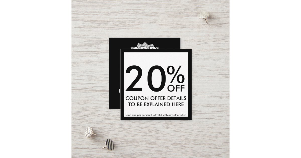 square coupon card
