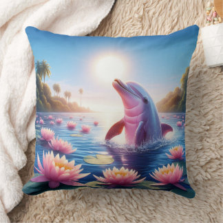 square cushion with legends of the boto theme