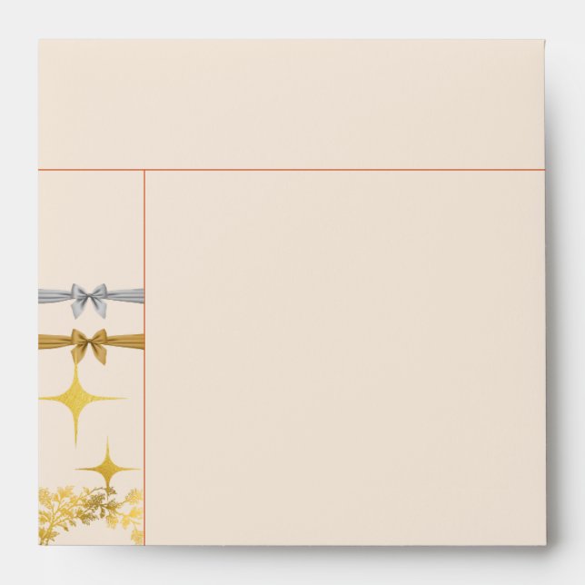 Square custom printed envelopes (Front)