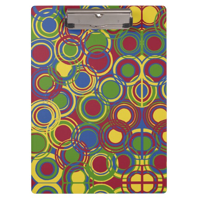 Square Dance Dos Clipboard (Front)