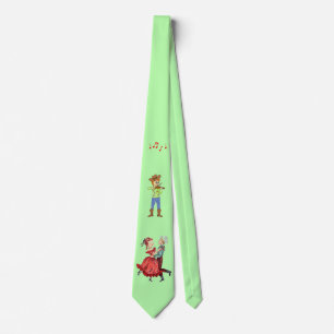Square Dance Motif Tie