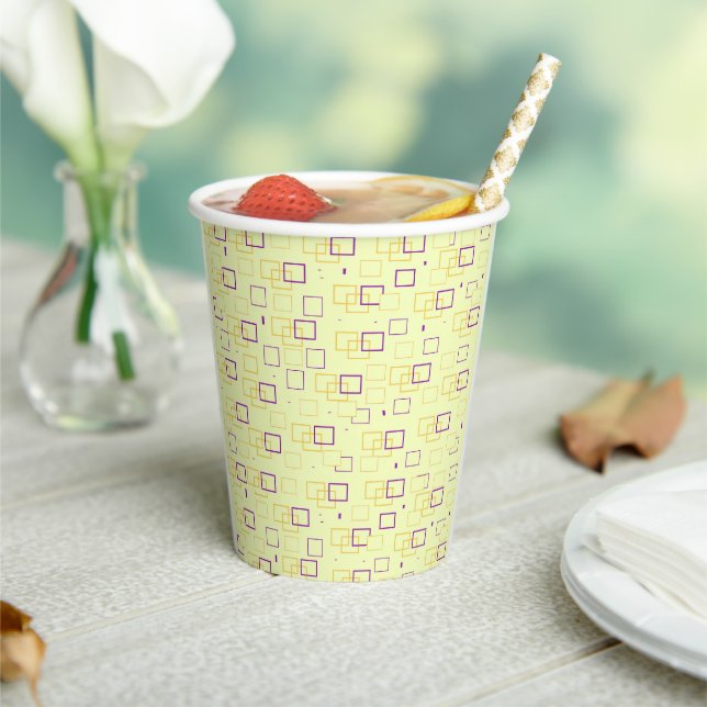 Square Dance Paper Cups (Insitu)