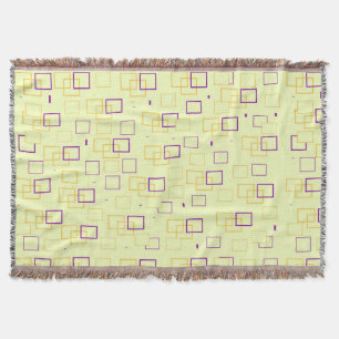 Square Dance  Throw Blanket