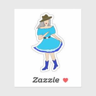 Square Dance Woman