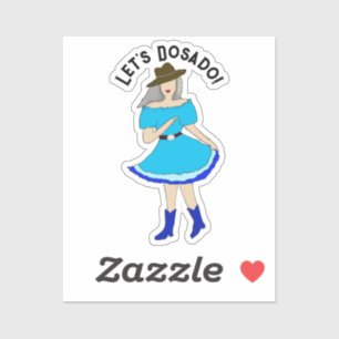 Square Dancing Woman