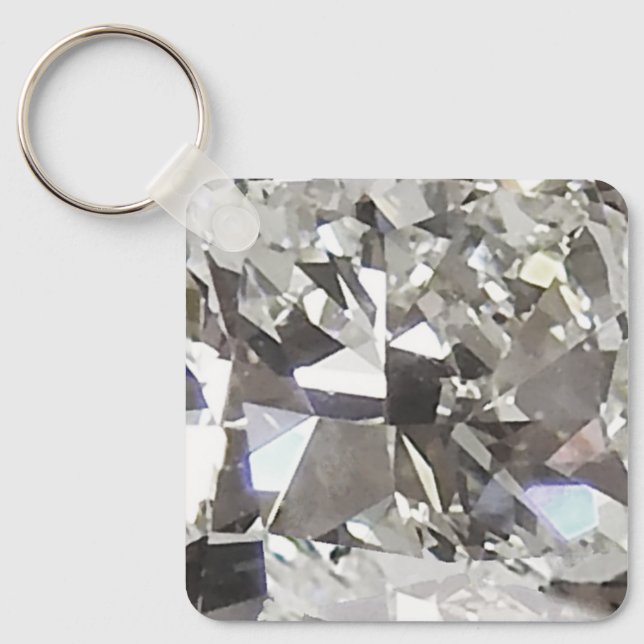 Square Diamond Keychain (Front)