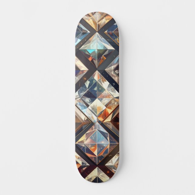 Square Diamond Skateboard (Front)