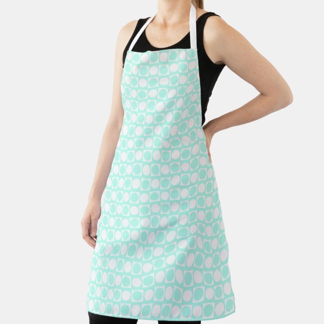 Square Dot Custom Pattern Apron (Insitu)