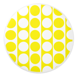 Square Dot Custom Pattern Ceramic Knob