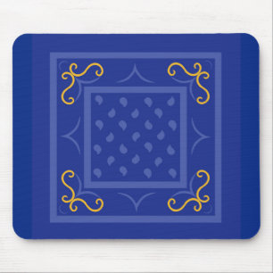 Square Drops Mouse Pad