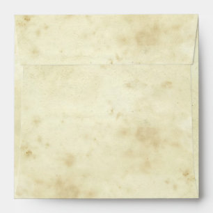 square envelope old design for RSVP